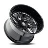 American Truxx | GOLIATH 20x9.0 ET0 - Gloss Black Milled