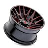 American Truxx | EVOLUTION 22x12.0 ET-44 - Gloss Black Prizm Red
