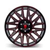 American Truxx | EVOLUTION 22x12.0 ET-44 - Gloss Black Prizm Red