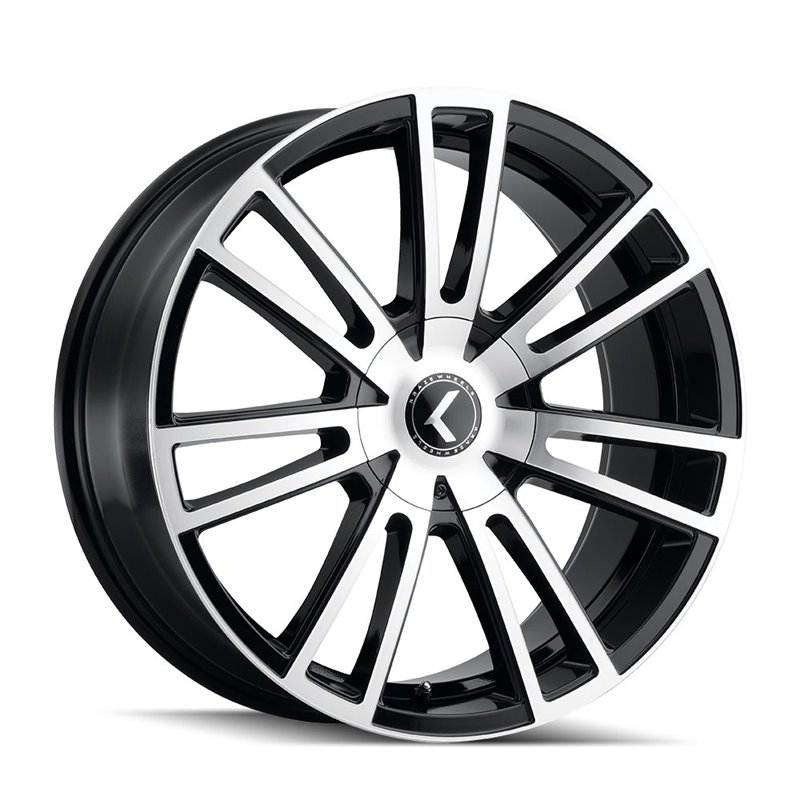 KRAZE | SPECTRA 22x8.5 ET38 - Gloss Black Machined
