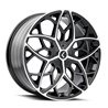 KRAZE | RICOCHET 22x8.5 ET38 - Gloss Black Machined