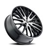 KRAZE | DOUBLE DOWN 22x8.5 ET38 - Gloss Black Machined
