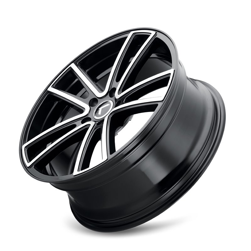 KRAZE | LUSSO 22x8.5 ET38 - Gloss Black Machined