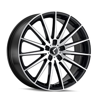 KRAZE | STUNNA 18x8.0 ET40 - Matte Black Machined