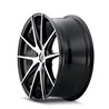 KRAZE | TURISMO 20x8.5 ET38 - Gloss Black Machined