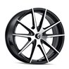 KRAZE | TURISMO 20x8.5 ET38 - Gloss Black Machined