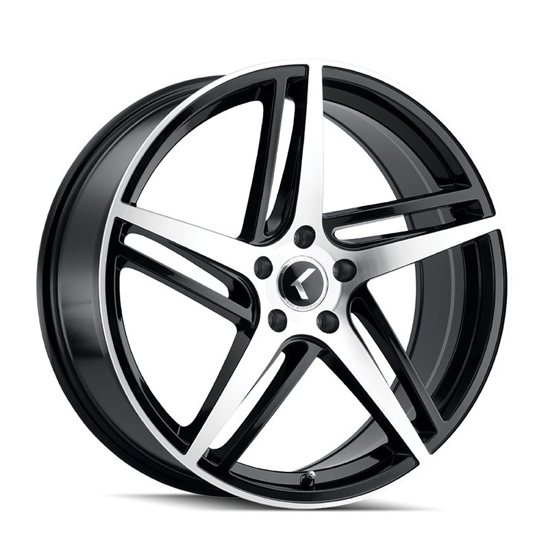 KRAZE | MILANO 18x8.0 ET40 - Gloss Black Machined