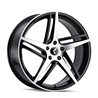 KRAZE | MILANO 18x8.0 ET40 - Gloss Black Machined