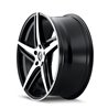 KRAZE | MILANO 18x8.0 ET40 - Gloss Black Machined