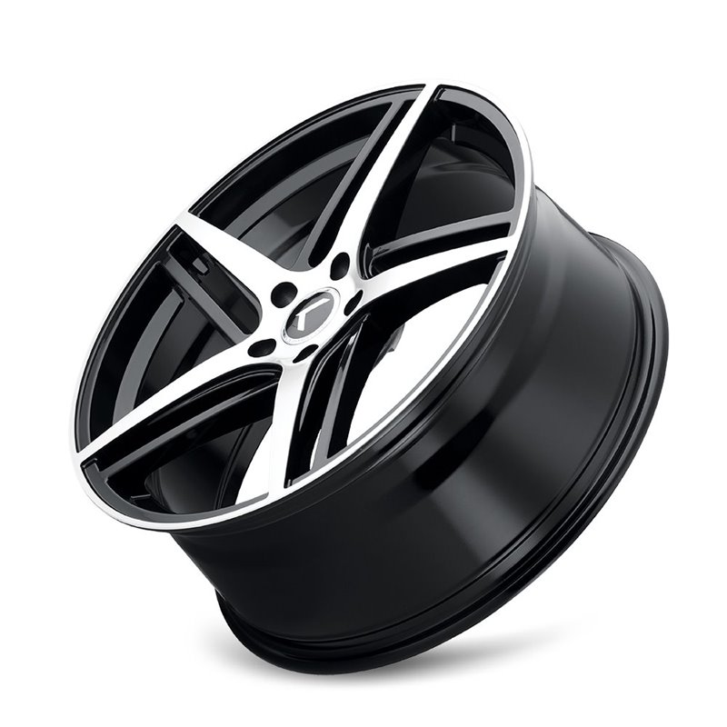 KRAZE | MILANO 18x8.0 ET40 - Gloss Black Machined