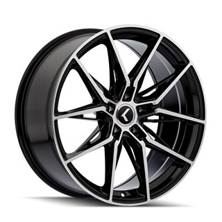 KRAZE | EVOLVE 19x8.5 ET35 - Gloss Black Machined