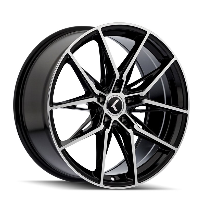 KRAZE | EVOLVE 19x8.5 ET35 - Gloss Black Machined