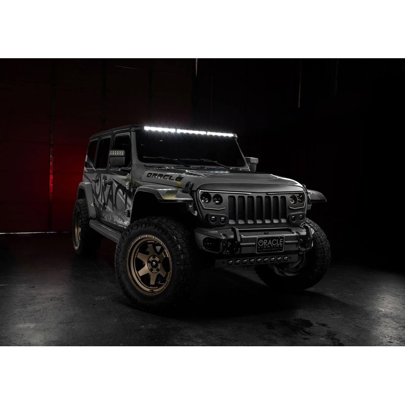 Oracle | Integrated Windshield Roof LED Light Bar System for Wrangler JL / Gladiator JT