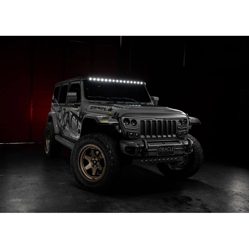 Oracle | Integrated Windshield Roof LED Light Bar System for Wrangler JL / Gladiator JT