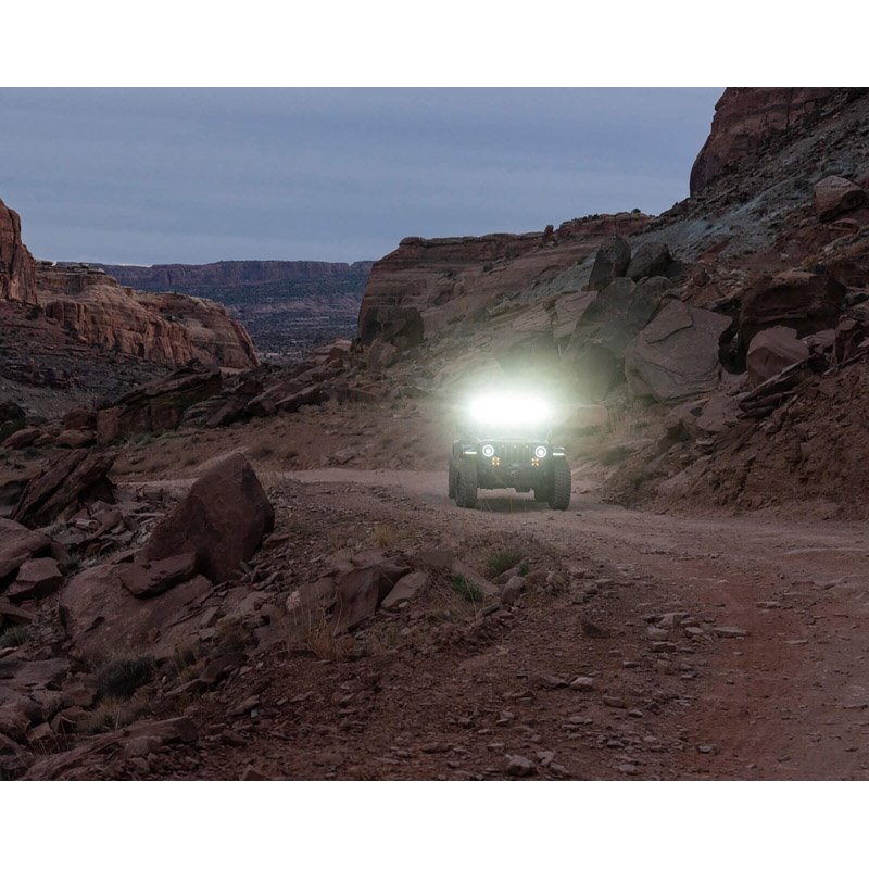 Oracle | Integrated Windshield Roof LED Light Bar System for Wrangler JL / Gladiator JT