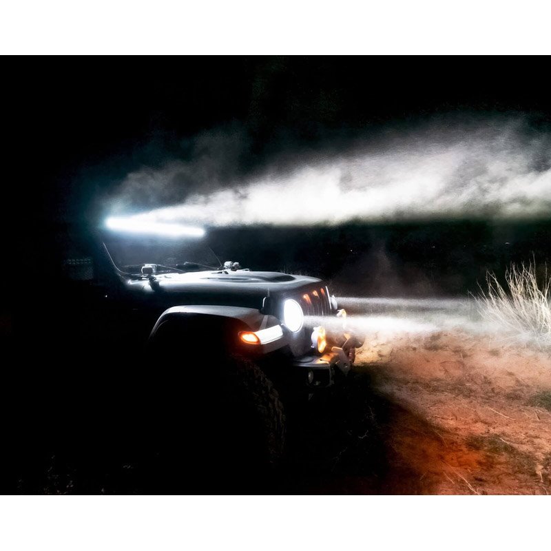 Oracle | Integrated Windshield Roof LED Light Bar System for Wrangler JL / Gladiator JT