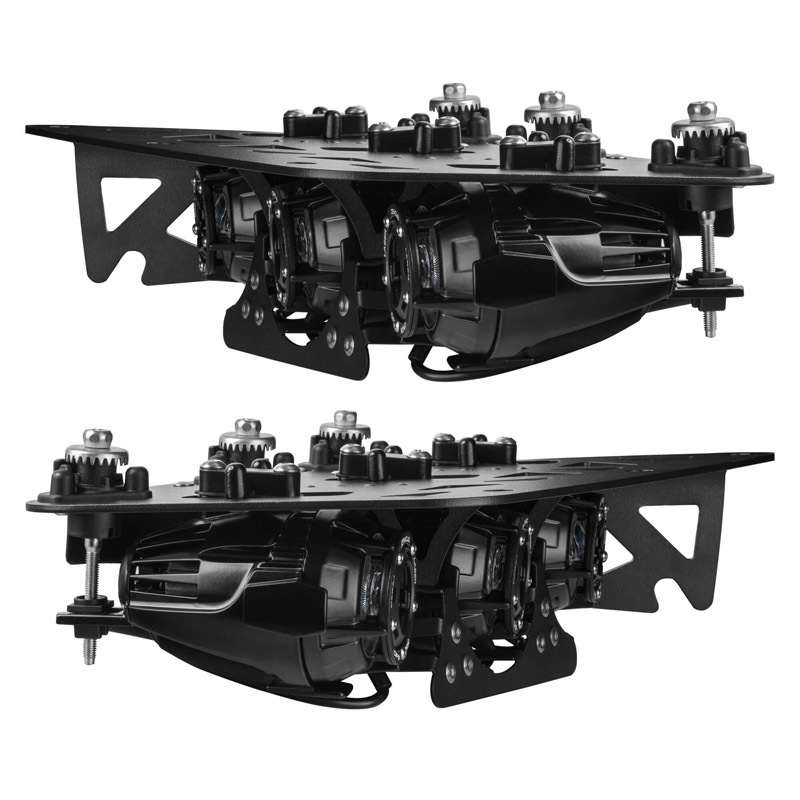 Oracle | 2021-2024 Ford Bronco Off Road LASER + LED Fog Light Kit for Steel Bumper - Bronco 2.3T / 2.7T / 3.0T 2021-2024