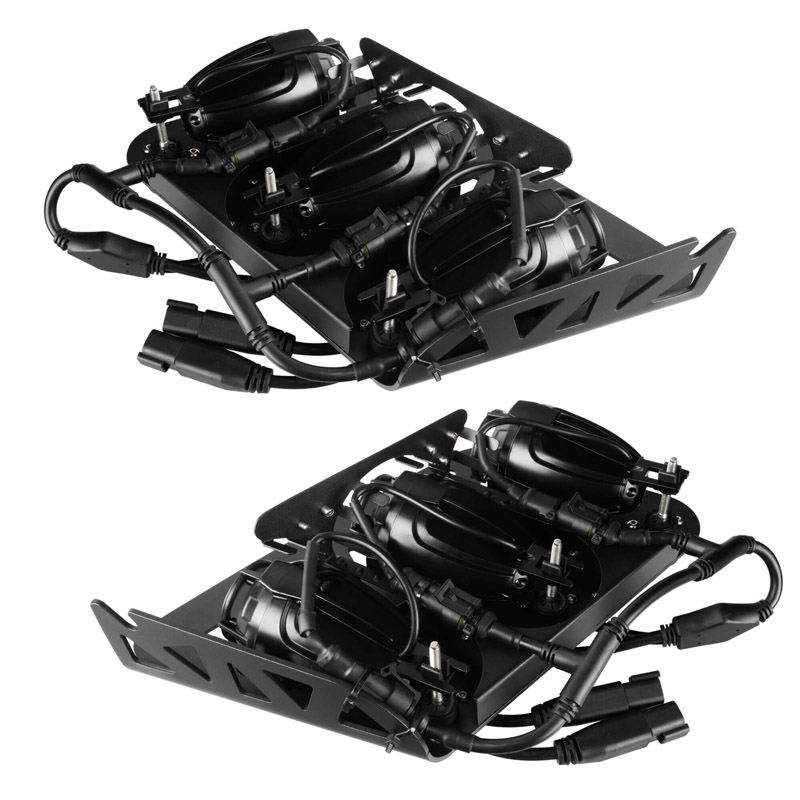 Oracle | 2021-2024 Ford Bronco Off Road LASER + LED Fog Light Kit for Steel Bumper - Bronco 2.3T / 2.7T / 3.0T 2021-2024