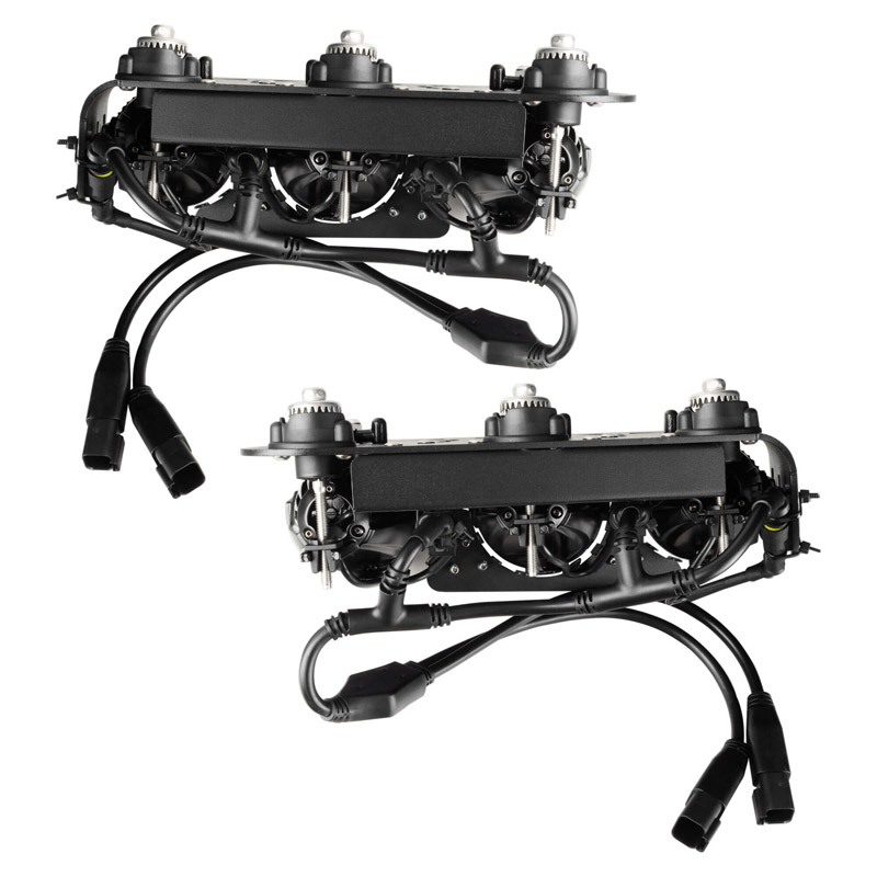 Oracle | 2021-2024 Ford Bronco Off Road LASER + LED Fog Light Kit for Steel Bumper - Bronco 2.3T / 2.7T / 3.0T 2021-2024