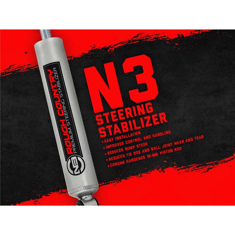 Rough Country | N3 Steering Stabilizer - Chevrolet / GMC 2000-2006