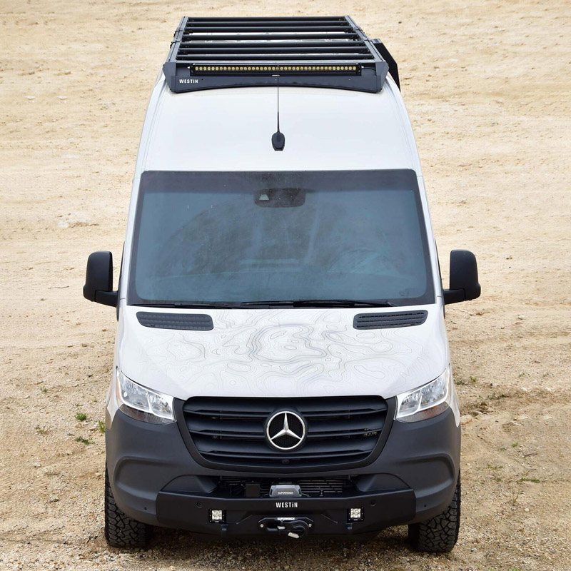 Westin | Mesa Roof Rack - Sprinter 1500 / Sprinter 2500 / Sprinter 3500 / Sprinter 3500XD 2019-2024