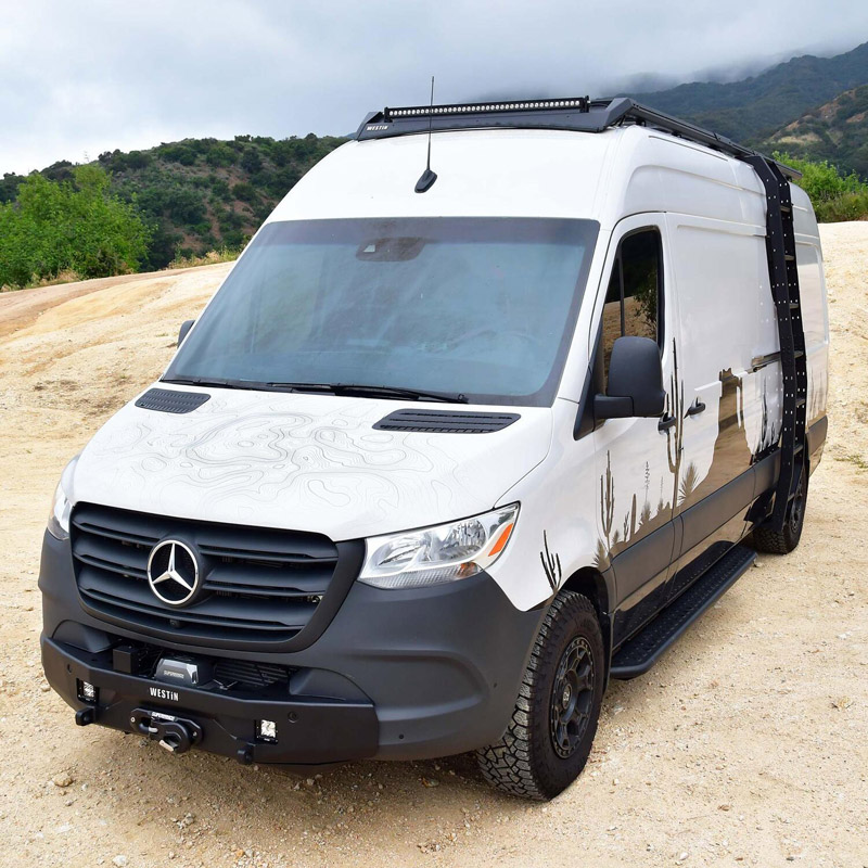 Westin | Mesa Side Ladder - Sprinter 1500 / Sprinter 2500 / Sprinter 3500 / Sprinter 3500XD 2019-2024