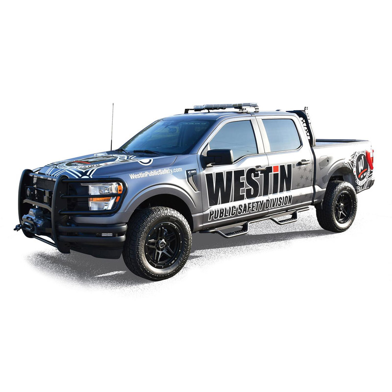 Westin | Outlaw Drop Nerf Step Bars - F-150 / Lightning / F-250 / F-350 2015-2025