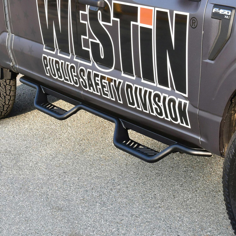 Westin | Outlaw Drop Nerf Step Bars - F-150 / Lightning / F-250 / F-350 2015-2025