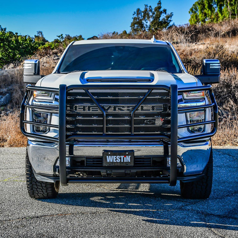 Westin | HDX Modular Grille Guard - Silverado 2500 HD / 3500 HD 6.6L 2020-2025