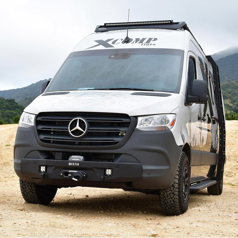 Westin | Pro-Series Mid Width Front Bumper - Sprinter 1500 / Sprinter 2500 / Sprinter 3500 / Sprinter 3500XD 2019-2024