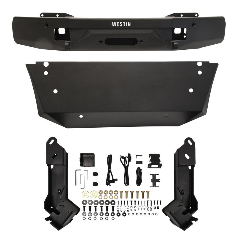 Westin | Pro-Series Mid Width Front Bumper - Sprinter 1500 / Sprinter 2500 / Sprinter 3500 / Sprinter 3500XD 2019-2024