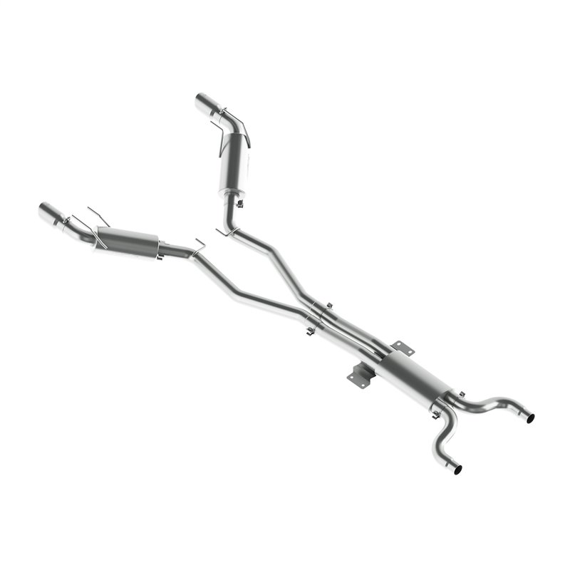 MBRP | Dual Cat Back, Round Tips XP - Camaro 6.2L 2010-2015