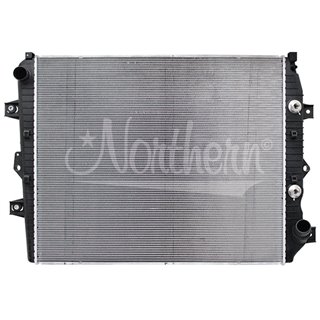 Northern | Plastic Tank Radiator - 33 3/8 X 27 7/8 X 1 7/8 Core - Silverado / Sierra 2500 HD / 3500 HD 6.6L 2011-2017