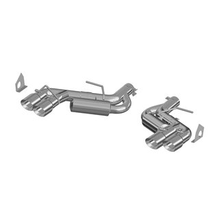 MBRP | Dual Axle Back Quad Tips XP - Camaro 6.2L 2016-2022