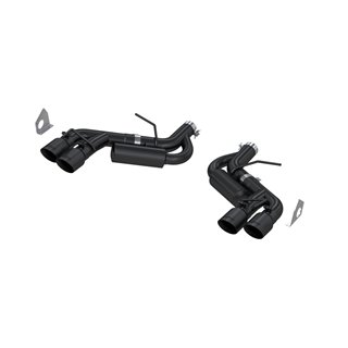 MBRP | Dual Axle Back,Quad Tips, BLACK - Camaro 6.2L 2016-2022