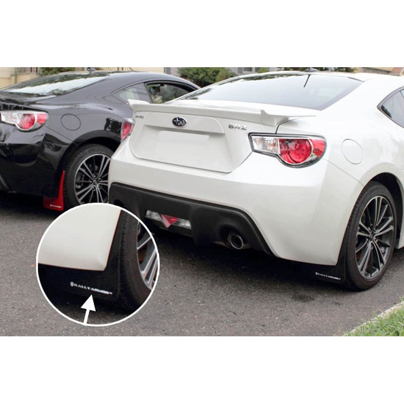 RallyArmor | Mud flap White logo - BRZ / FR-S
