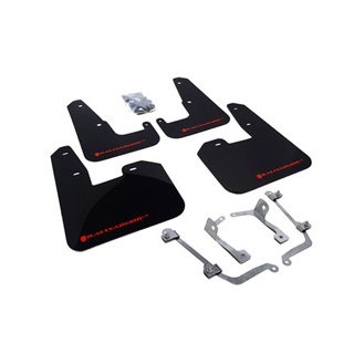 RallyArmor | Mud Flap Red Logo - WRX Hatch 11-14 / STI Hatch 08-14