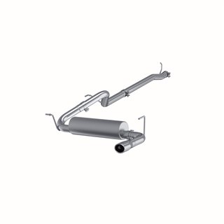 MBRP | Cat Back, Single Rear Exit AL - Wrangler (JK) 3.6L 2012-2018