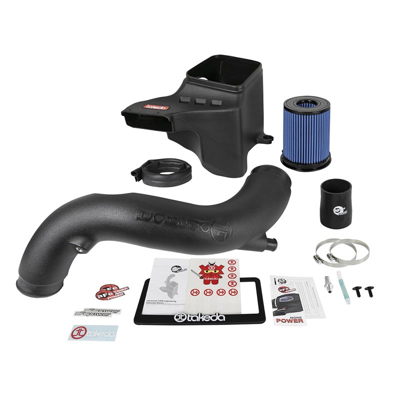 aFe Power | Takeda Stage-2 Cold Air Intake System w/Pro 5R Media Black - Elantra / Elantra GT / Veloster / Forte 1.6T 2017-2023