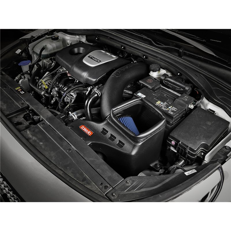 aFe Power | Takeda Stage-2 Cold Air Intake System w/Pro 5R Media Black - Elantra / Elantra GT / Veloster / Forte 1.6T 2017-2023