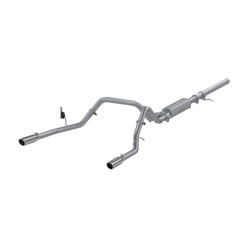 MBRP | Cat Back, Dual Split Rear, AL - Silverado / Sierra 1500 / Limited 4.3L / 5.3L 2014-2019