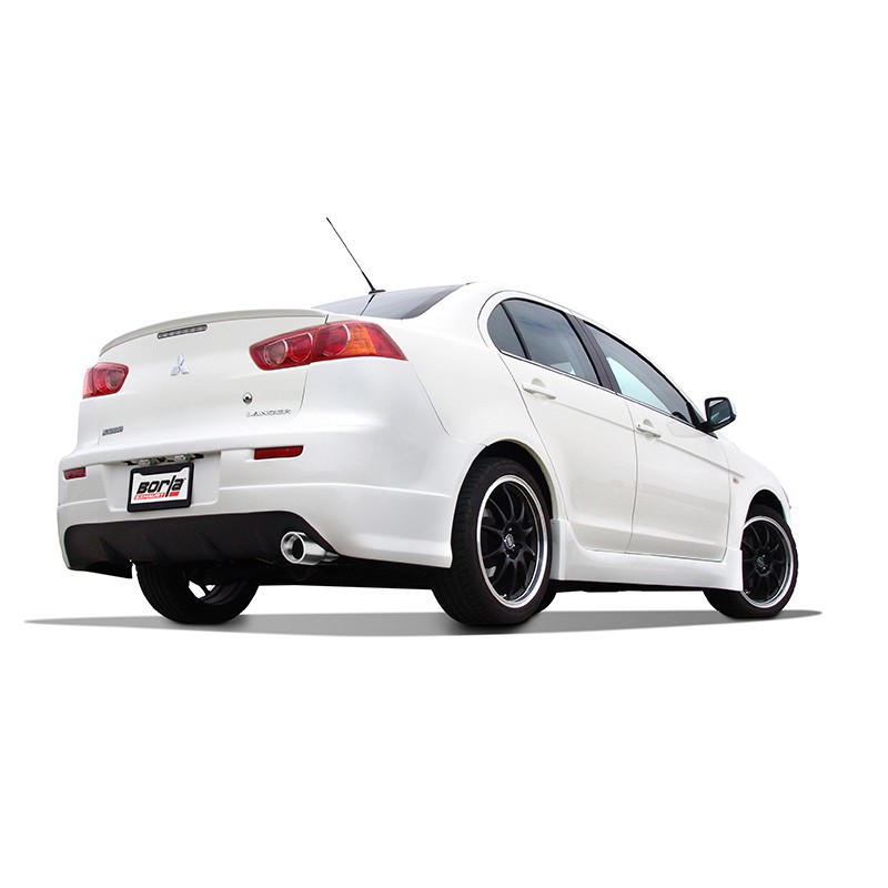 Borla | Axle-Back Exhaust S-Type - Mitsubishi Lancer 2.0L / 2.4L - Lancer ES / GTS 2.0L / 2.4L 2008-2011