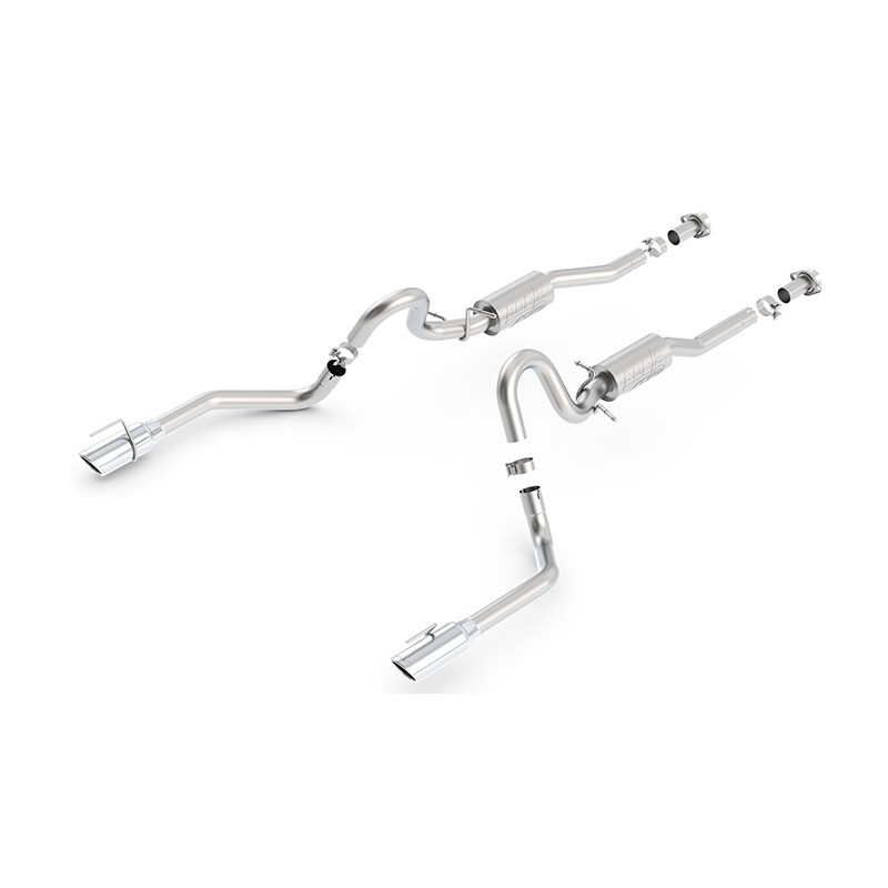 Borla | Cat-Back Exhaust ATAK - Mustang GT 4.6L - Mustang / GT 4.6L 1999-2004