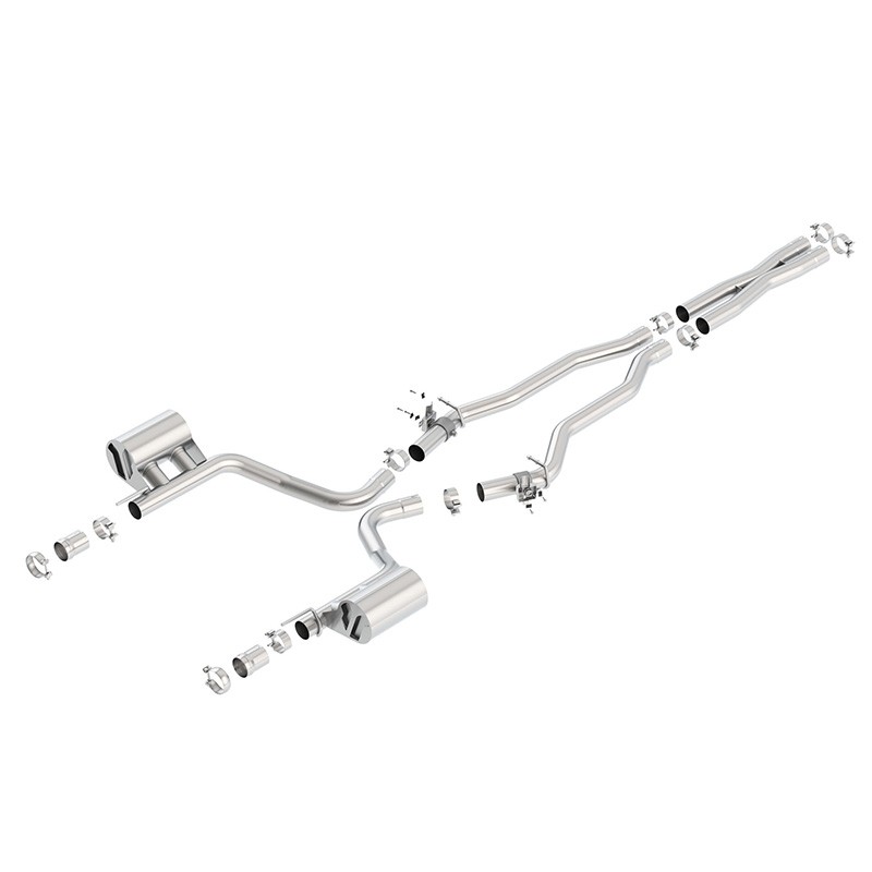 Borla | Cat-Back Exhaust ATAK - Challenger SRT 392 / Scat Pack - Challenger 6.4L 2015-2023
