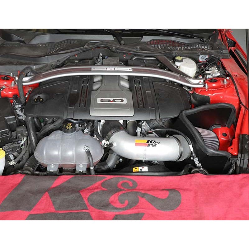 K&N | Typhoon Performance Air Intake System - Mustang 5.0L 2018-2023