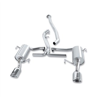 Borla | Cat-Back Exhaust S-Type - Impreza Sedan 2.5L - Impreza 2.5L 2009-2011