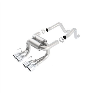 Borla | Axle-Back Exhaust ATAK - Corvette C6 Z06 / ZR1 - Corvette 6.2L / 7.0L 2006-2013