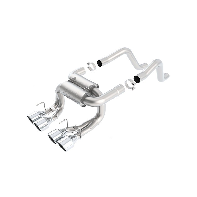 Borla | Axle-Back Exhaust ATAK - Corvette C6 Z06 / ZR1 - Corvette 6.2L / 7.0L 2006-2013