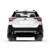 RallyArmor | Black UR Mud Flap White Logo - Outback 2020-2025