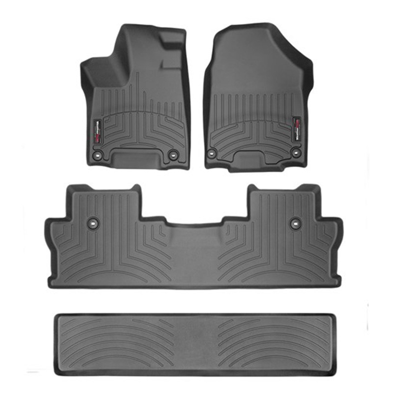 WeatherTech | FloorLiner Kit Front, 2nd & 3rd Row - Honda Ridgeline 17-21